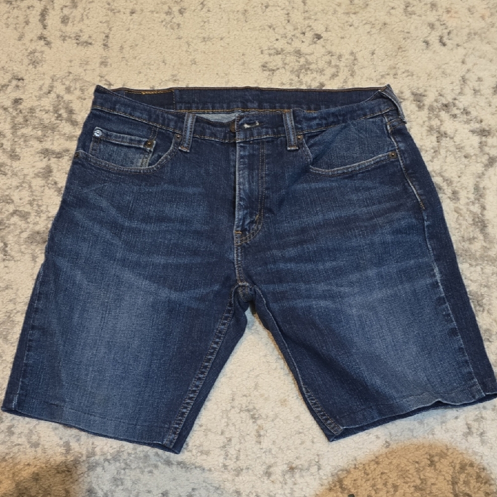 Levi's Dark Blue Jean Shorts for Men